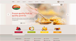 Desktop Screenshot of fruitforbakery.com